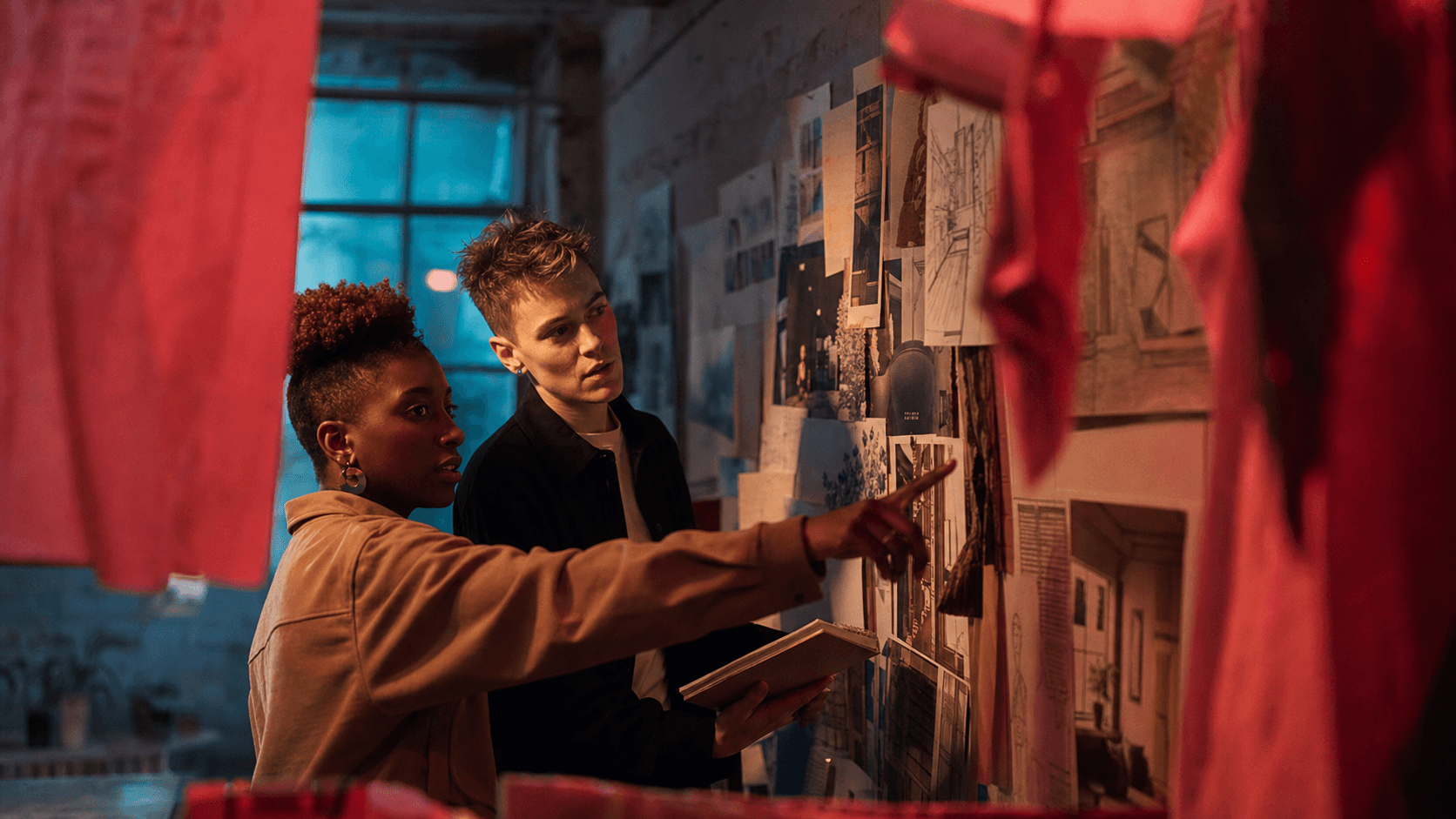 Creative organisers choosing the next community project to move forward